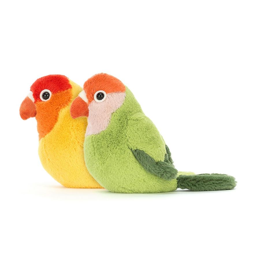 JELLY CAT A Pair of Lovely Lovebirds ぬいぐるみ 鳥 インコ Jellycat  