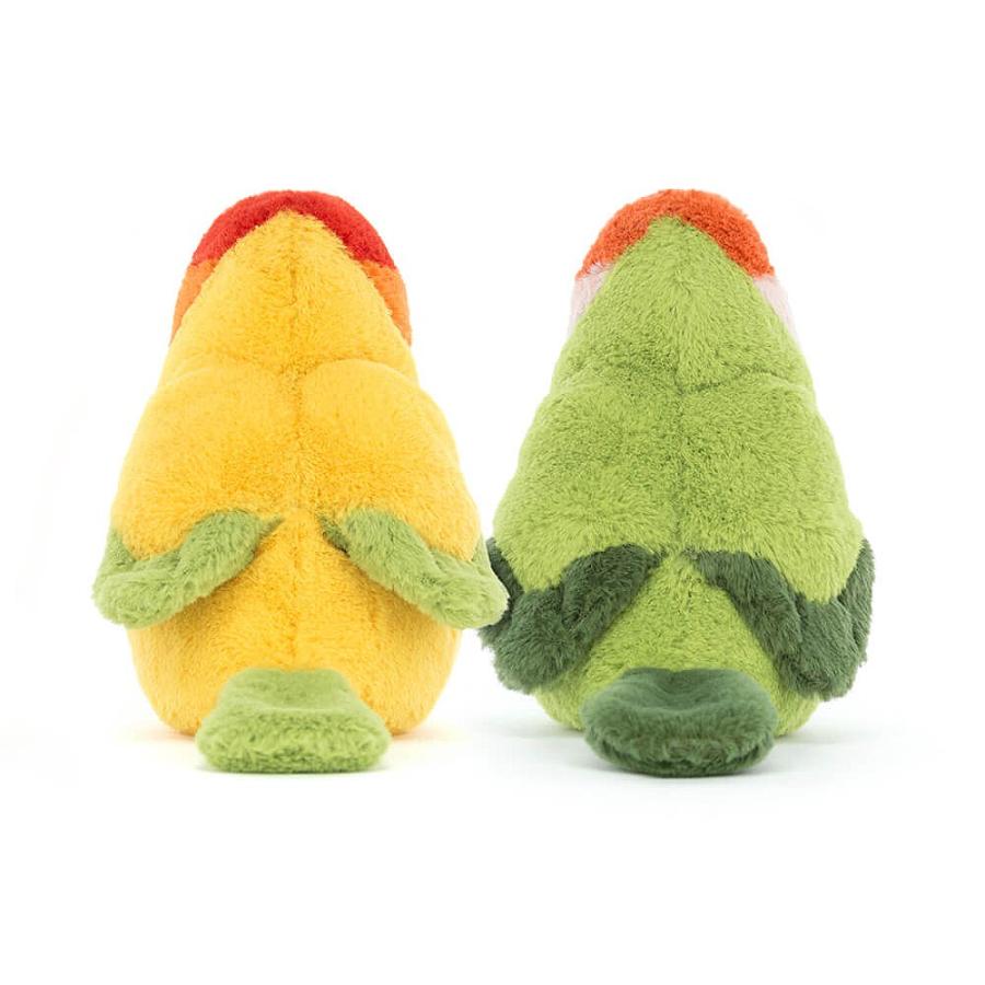 A Pair of Lovely Lovebirds ぬいぐるみ 鳥 インコ Jellycat ジェリーキャット｜hondastore｜03