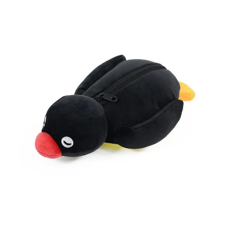 PINGU ペンケース ピングー ぬいぐるみ ペンギン MANYALITTLE : HONDA