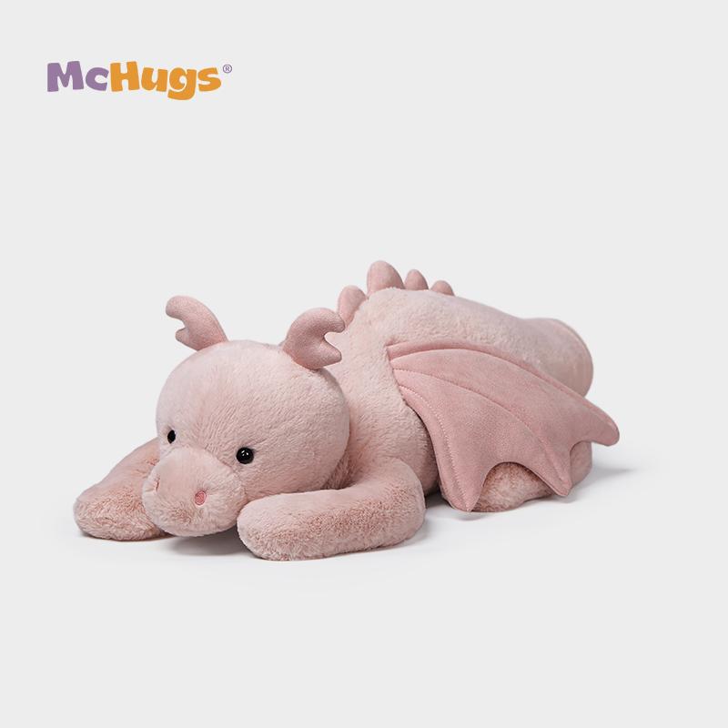  ドラゴン　ぬいぐるみ Sakura Pink Lazy Dragon ぬいぐるみ ドラゴン McHugs マックハグス