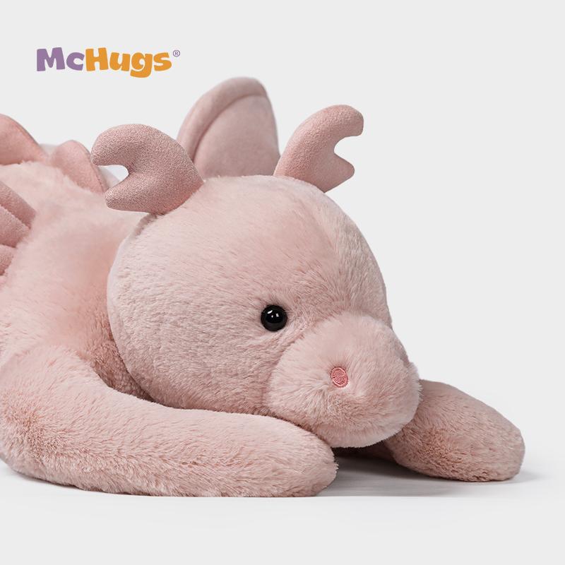 Sakura Pink Lazy Dragon ぬいぐるみ ドラゴン McHugs マックハグス