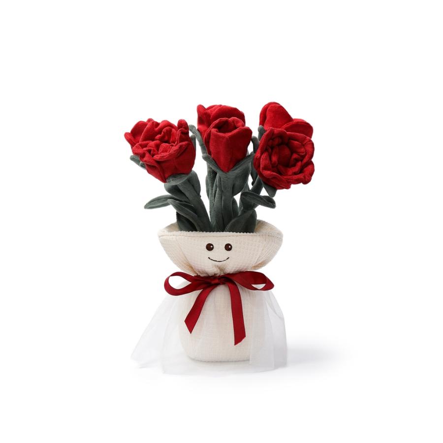  かわいいバラ花束 ぬいぐるみ 新婚ギフト かわいいバラ花束 ぬいぐるみ 新婚ギフト Romantic Rose Bouquet