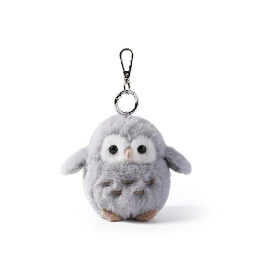 Gray Owl Charm ぬいぐるみ バッグチャーム フクロウ ふくろう McHugs