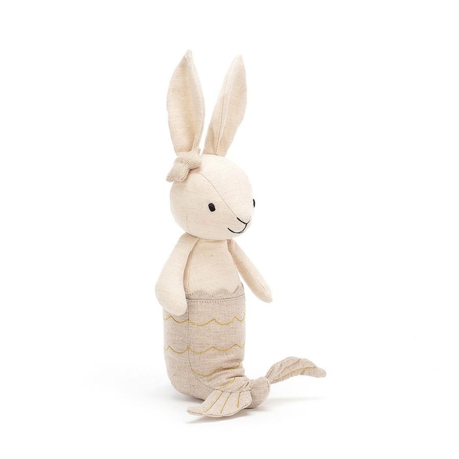 Jellycat Merbunny Cream うさぎ ぬいぐるみ 人魚 ウサギ ジェリーキャット Merb2c Honda Store 通販 Yahoo ショッピング