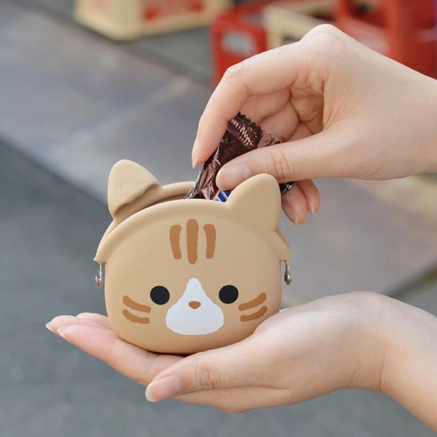 mimi POCHI Friends チャトラシリコン がまぐち 猫 ネコ