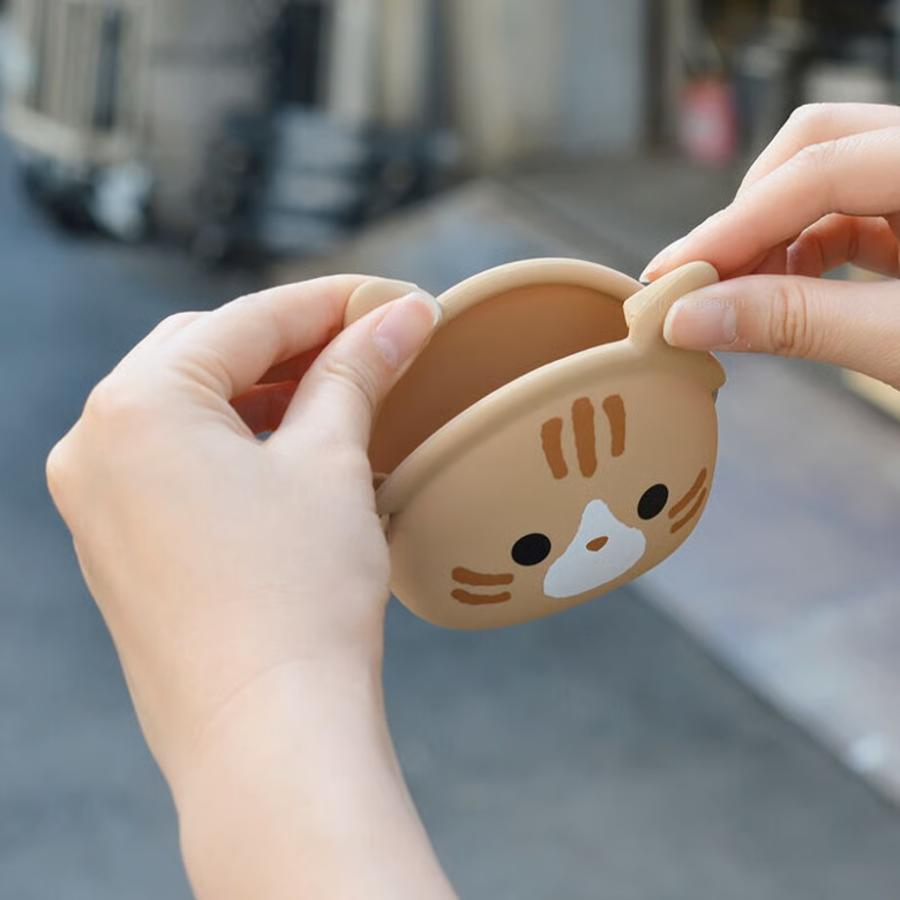 mimi POCHI Friends チャトラシリコン がまぐち 猫 ネコ