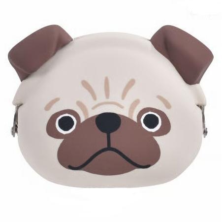 パグ mimi POCHI Friends シリコン がまぐち 犬 ピージーデザイン