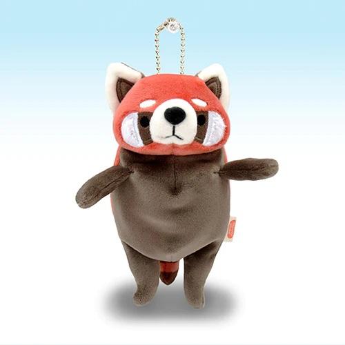もちれっさー 赤茶 ミニサイズ レッサーパンダ ぬいぐるみ もちれっさー 赤茶 ミニサイズ レッサーパンダ ぬいぐるみ