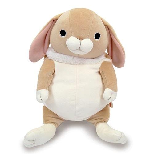 もちうさ ロップイヤー ベージュ Lサイズ うさぎ ぬいぐるみ もちうさ ロップイヤー ベージュ Lサイズ うさぎ ぬいぐるみ