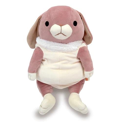 もちうさ ロップイヤー ピンク Lサイズ うさぎ ぬいぐるみ もちうさ ロップイヤー ピンク Lサイズ うさぎ ぬいぐるみ