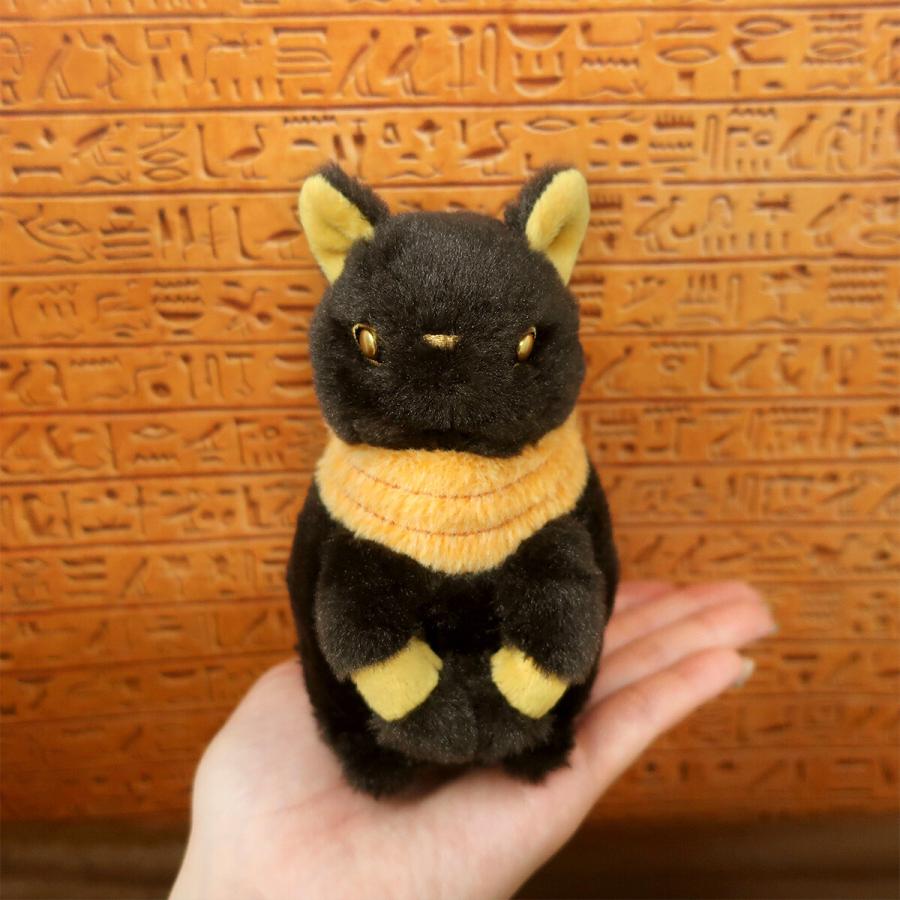 バステトちゃん ぬいぐるみ ぽちゃまる バステト エジプトシリーズ 新作 ぬいぐるみ S 猫 歴史