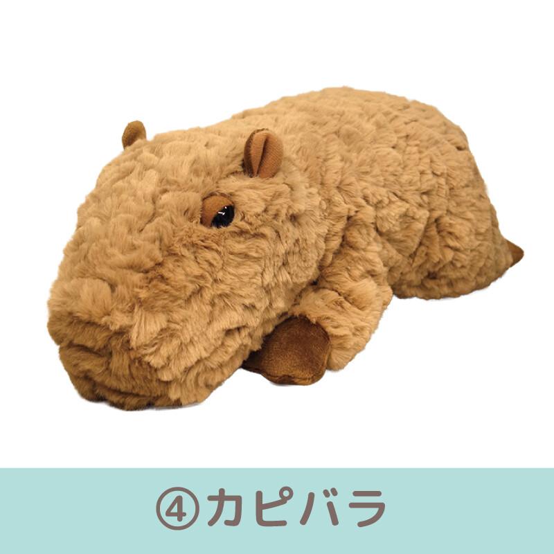 もっぷす ぬいぐるみ タコ カエル コツメカワウソ ハシビロコウ