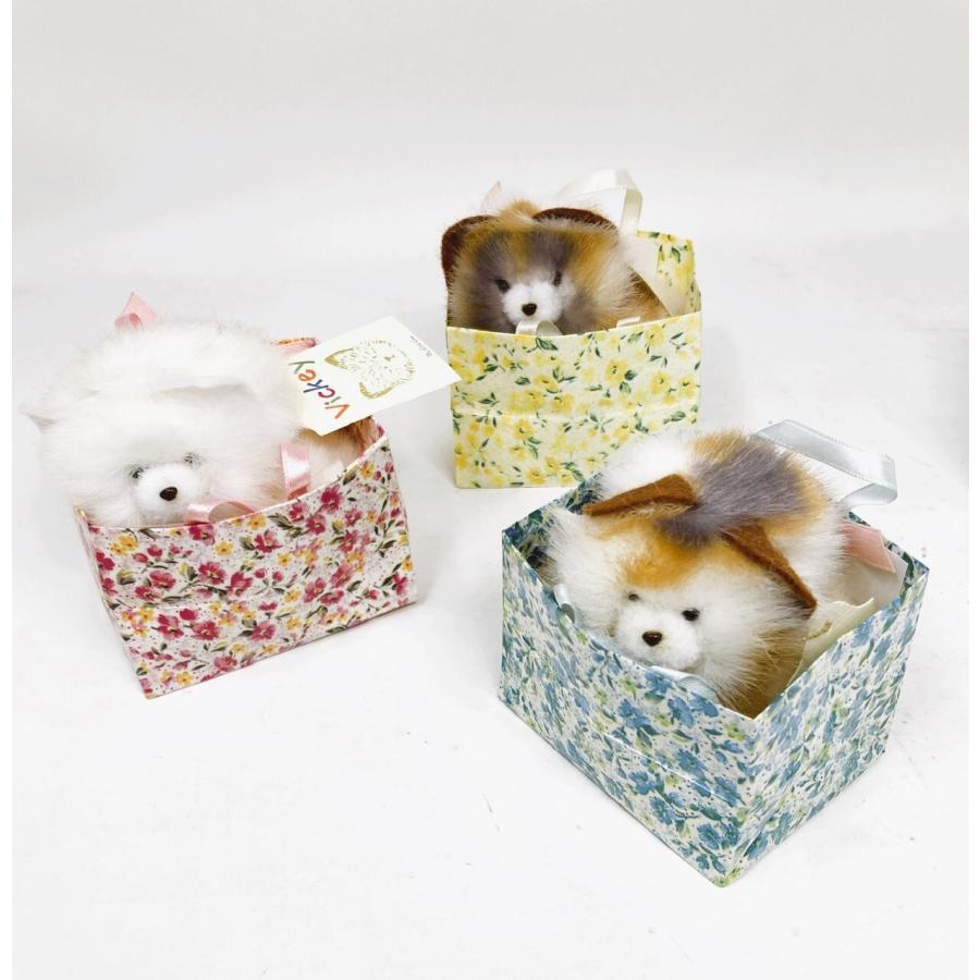 ビッキーミニ 猫 ぬいぐるみ 手のひらサイズ 内藤デザイン研究所