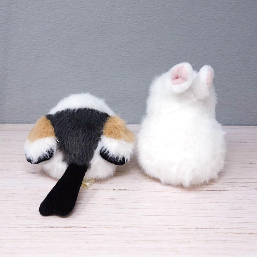 わたぽ ぬいぐるみ ゆきうさぎ シマエナガ きたきつね ふくろう 内藤