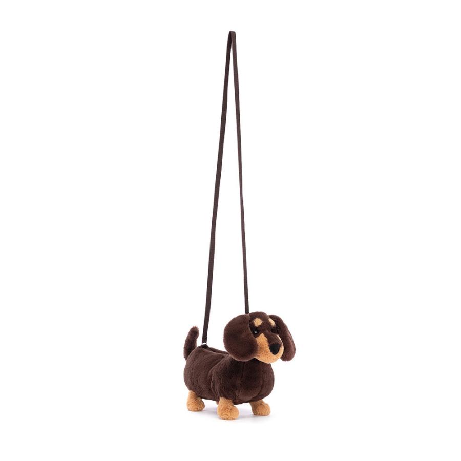 　ぬいぐるみ　犬　ソーセージドッグ　ポシェット　カバン　バッグ JELLY CAT Otto Sausage Dog Bag バッグ ぬいぐるみ ポシェット