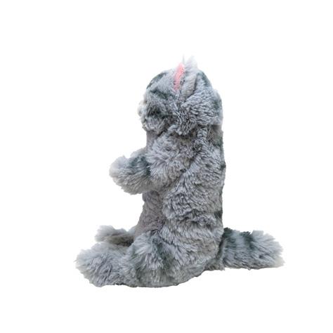 ひざねこ すやすや S サバシロ 小さいサイズ 猫 ぬいぐるみ ネコ