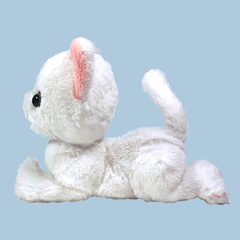 キトン シロネコ ぬいぐるみ Sサイズ 白 猫 サンレモン キトン シロネコ ぬいぐるみ Sサイズ 白 猫 サンレモン