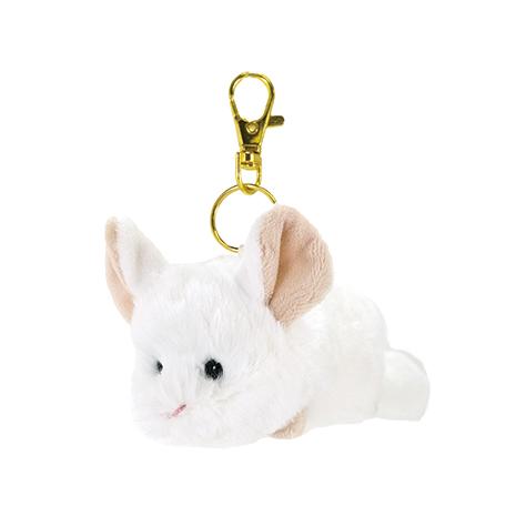 ベイビーアニマルズ キーチェーン チンチラ WH サンレモン ぬいぐるみ