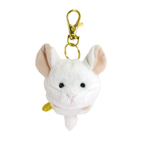 ベイビーアニマルズ キーチェーン チンチラ WH サンレモン ぬいぐるみ