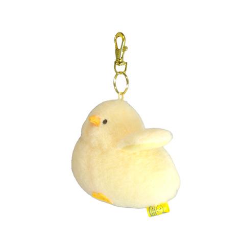 ぽわびより キーチェーン ヒヨコ 鳥 ひよこ ぬいぐるみ サンレモン