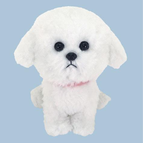 パプス! Sサイズ ビションフリーゼ ぬいぐるみ 犬 サンレモン : HONDA