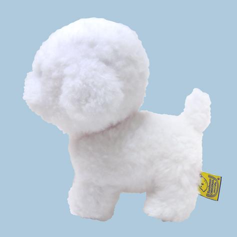 パプス! Sサイズ ビションフリーゼ ぬいぐるみ 犬 サンレモン : HONDA