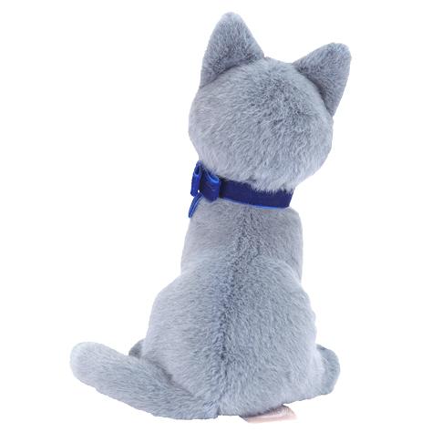 ジョリィ ぬいぐるみ おすわり GY グレー JOLLY 猫 サンレモン : HONDA