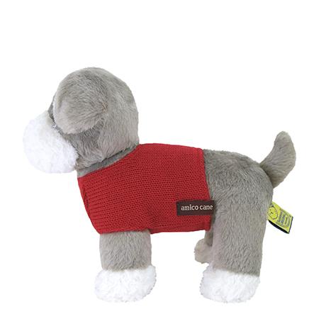 廃盤　 犬のぬいぐるみ ブラウンM アミコケーン シュナウザー 犬 ぬいぐるみ M サンレモン : HONDA