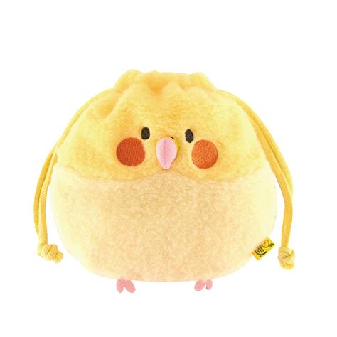 ぽわびより 巾着 オカメインコ ポーチ 鳥 サンレモン : HONDA STORE