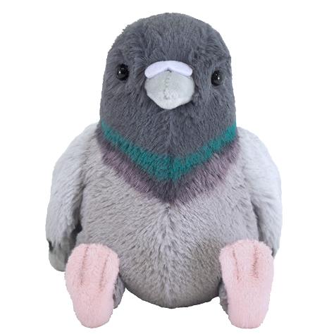 Sunlemon フラッフィーズ ハト GY ぬいぐるみ S 鳩 鳥 Sunlemon フラッフィーズ ハト GY ぬいぐるみ S 鳩 鳥