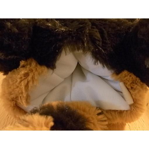 朝早く起きるレッサーパンダ アーティストベア 海外作家様 ハンドメイド 置物 かわいい 置物 動物 手をあげるレッサーパンダ woobia ウービア