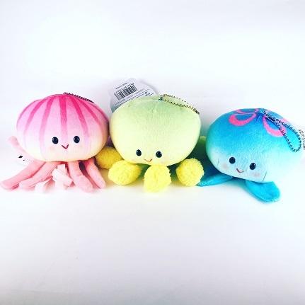 くらげのプルモー クラゲ マスコット ぬいぐるみ 内藤デザイン研究所