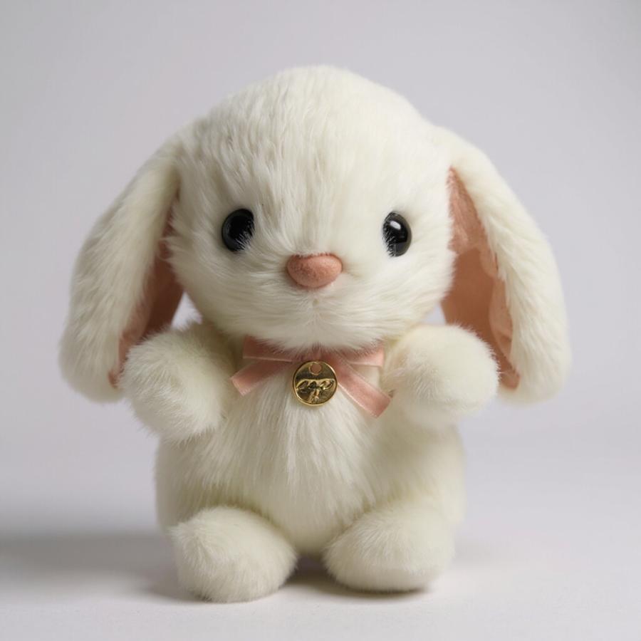 my pon ぬいぐるみ ウサギ ホワイト 手乗りサイズ うさぎ エスワン