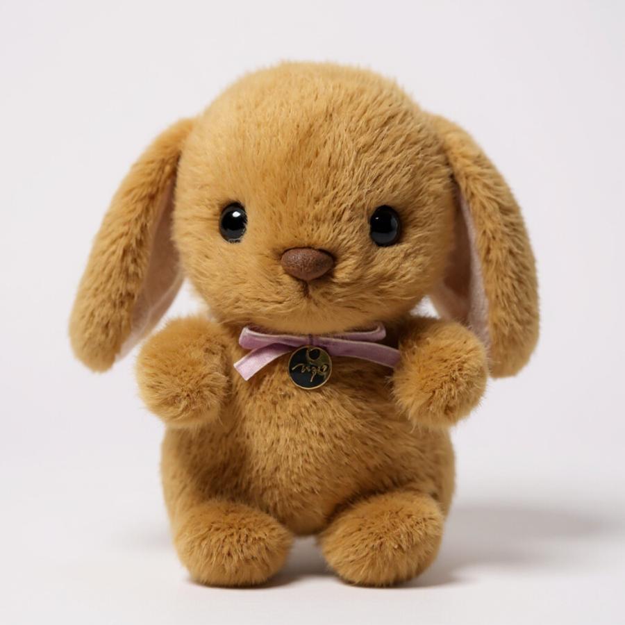 my pon ぬいぐるみ ウサギ ベージュ 手乗りサイズ うさぎ エスワン