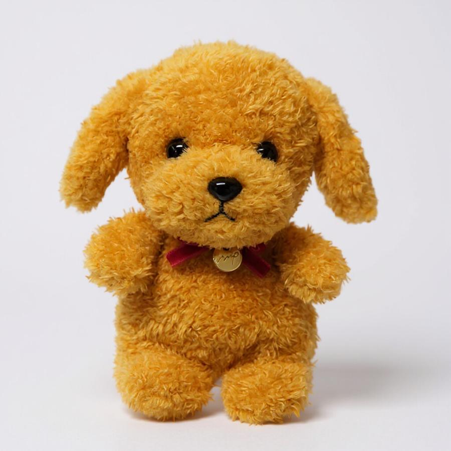 my pon ぬいぐるみ トイプードル ベージュ 手乗りサイズ ベア くま