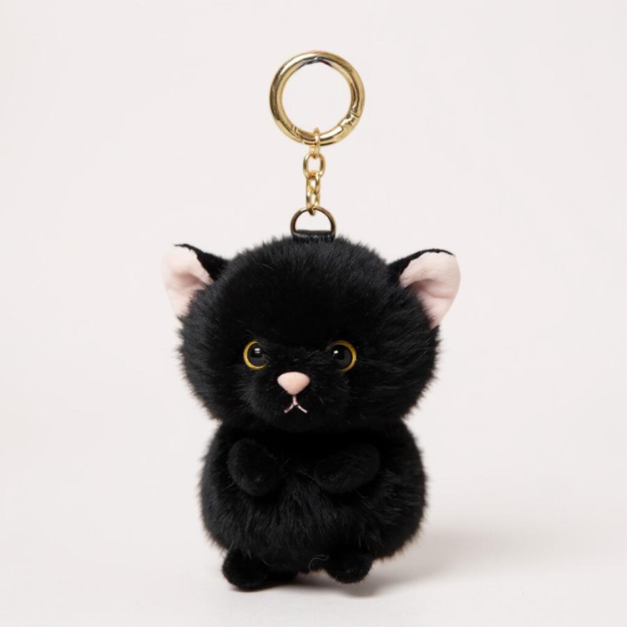 my pon ぬいぐるみ チャーム 猫 ネコ キーチェーン エスワントイズ