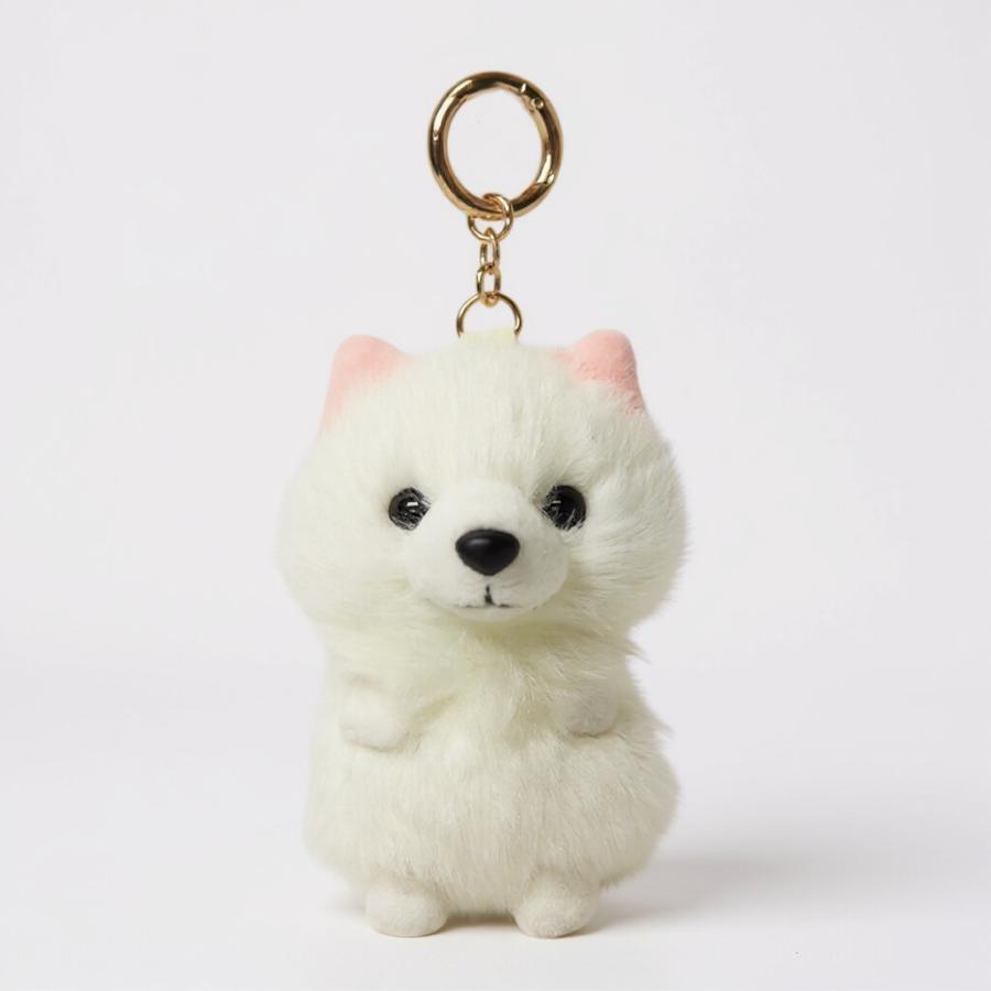 my pon ぬいぐるみ チャーム 犬 トイプードル サモエド チワワ