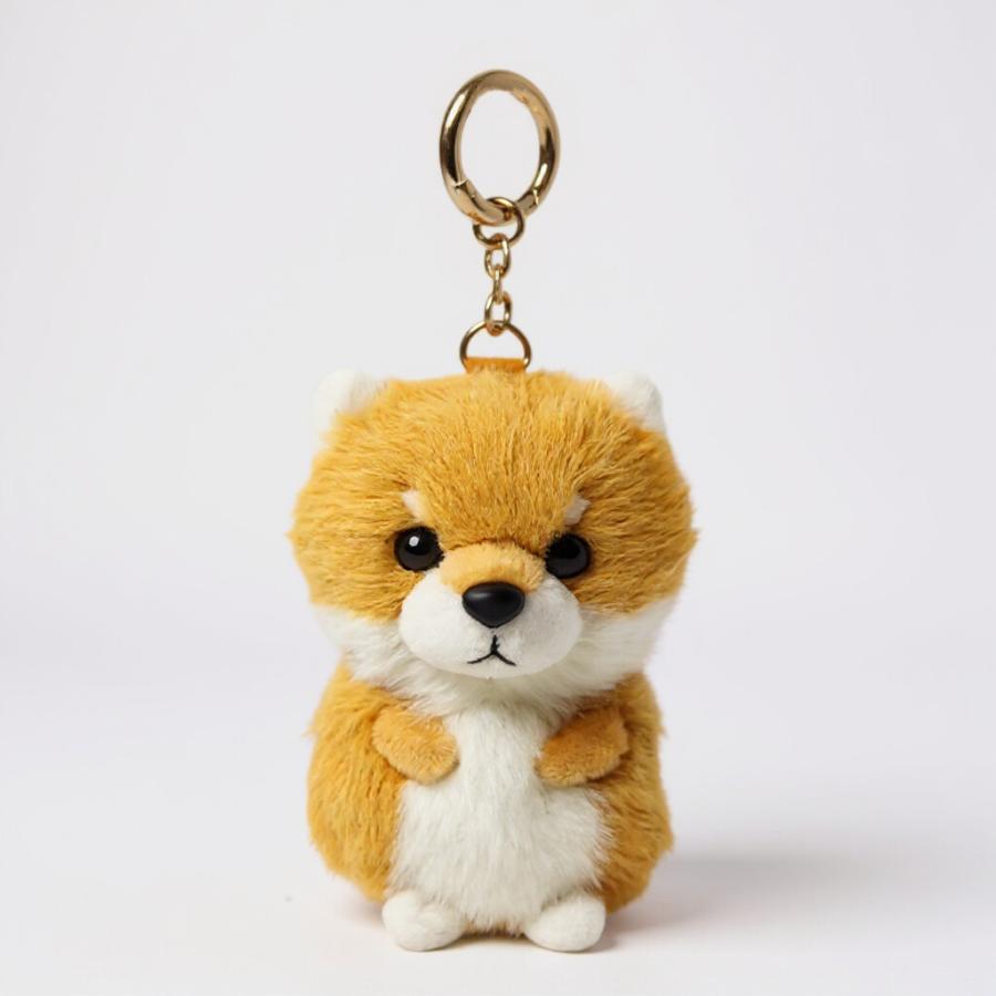 my pon ぬいぐるみ チャーム 犬 トイプードル サモエド チワワ