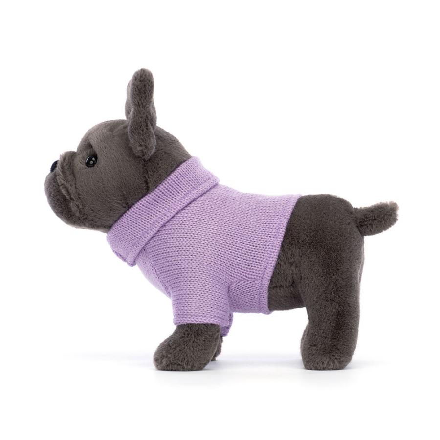 Sweater French Bulldog Purple フレンチブルドッグ ぬいぐるみ  Jellycat ジェリーキャット 犬｜hondastore｜02