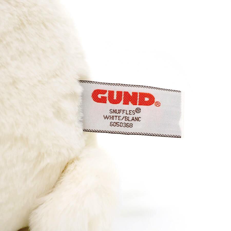 スナッフル ホワイト クマ ぬいぐるみ くま テディベア GUND スナッフル ホワイト クマ ぬいぐるみ くま テディベア GUND
