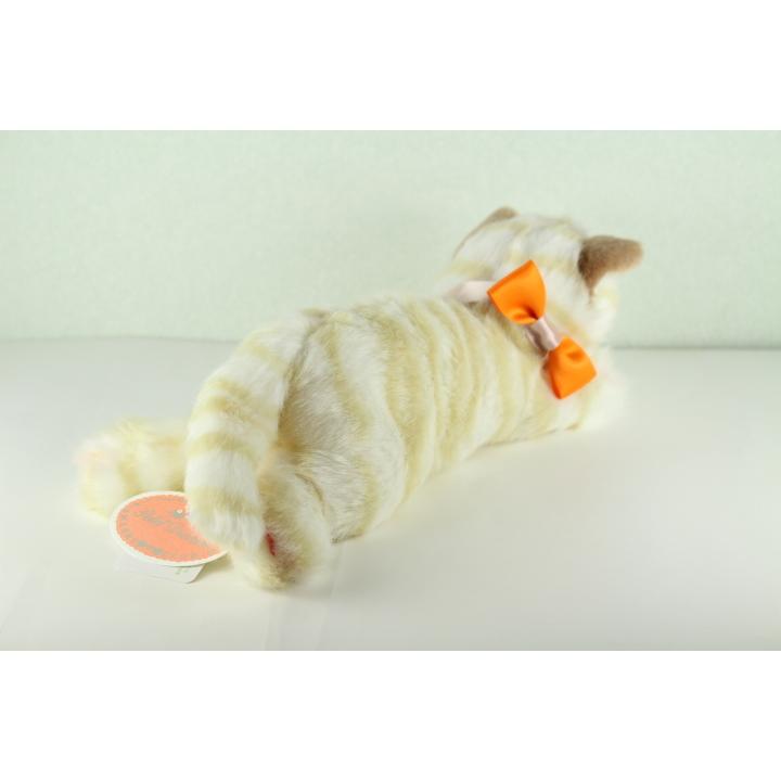 リボンネコ ベージュ ぬいぐるみ 猫 たけのこ : HONDA STORE - 通販