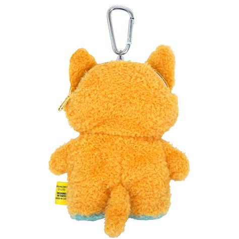 ふわふわ たっとん パスポーチ きつね BR 定期入れ サンレモン