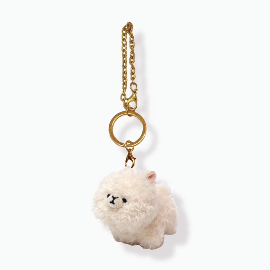 アルパカ キーチャーム モフモフレンズ ぬいぐるみ ACCENT