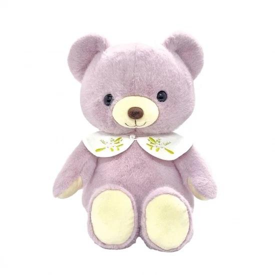 仔熊のドロップ パープル Mサイズ ぬいぐるみ くま クマ ベア