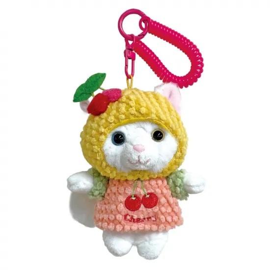 Fruities チェリー 猫 ネコ ぬいぐるみ マスコット テイクオフ : HONDA