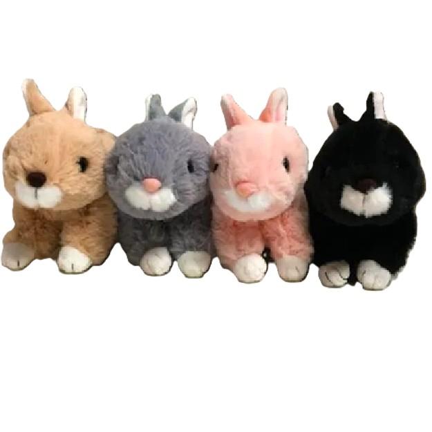 人気作家yoshimaru様　ウサギ　ぬいぐるみ　 うさぎ 二子玉)ぬいぐるみ作家 yoshimaru ぬいぐるみ3点セット ねこ うさぎ