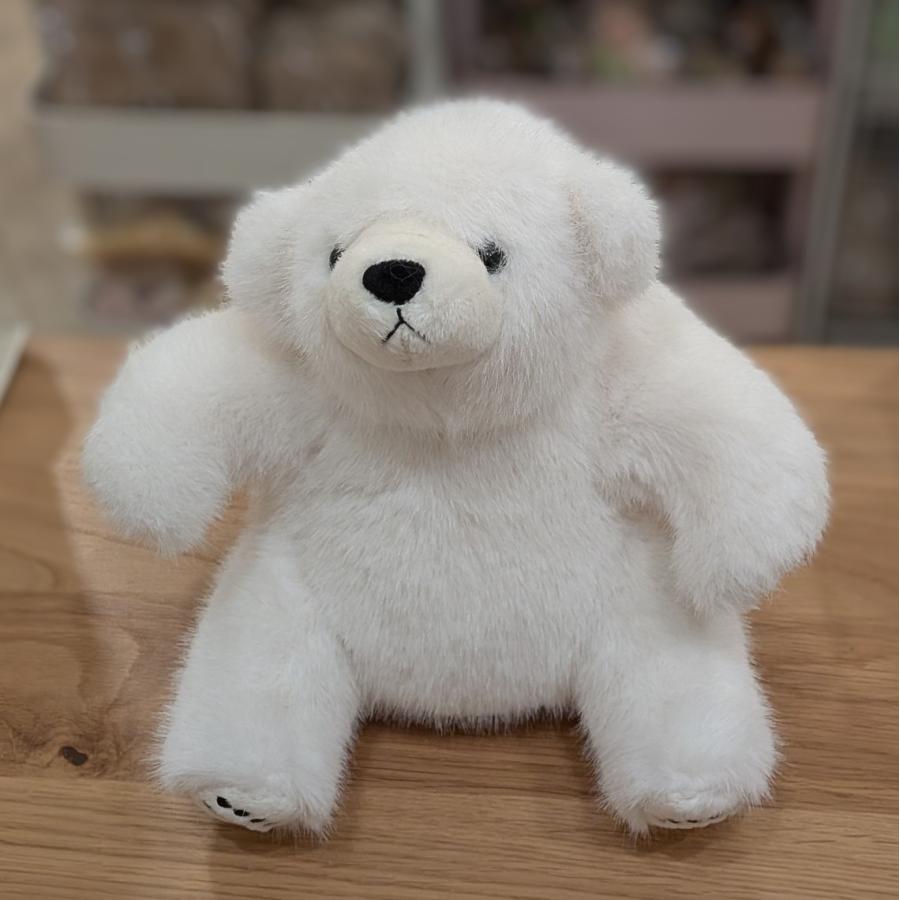 北極熊 Sサイズ ぬいぐるみ しろくま シロクマ テイクオフ : HONDA