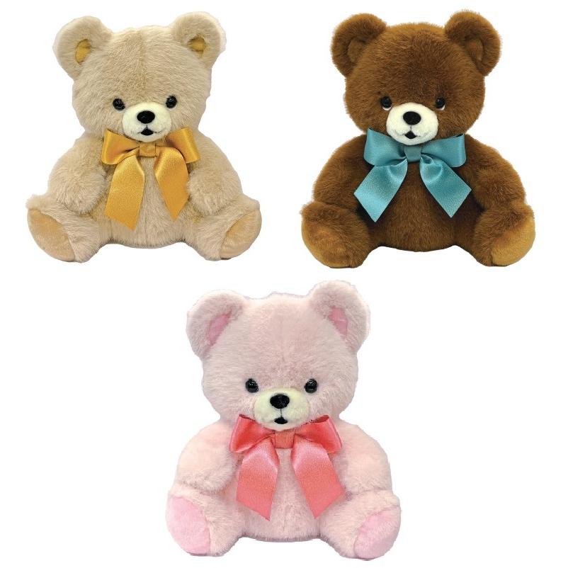 ポポリボン Mサイズ ぬいぐるみ くま クマ ベア テイクオフ : HONDA