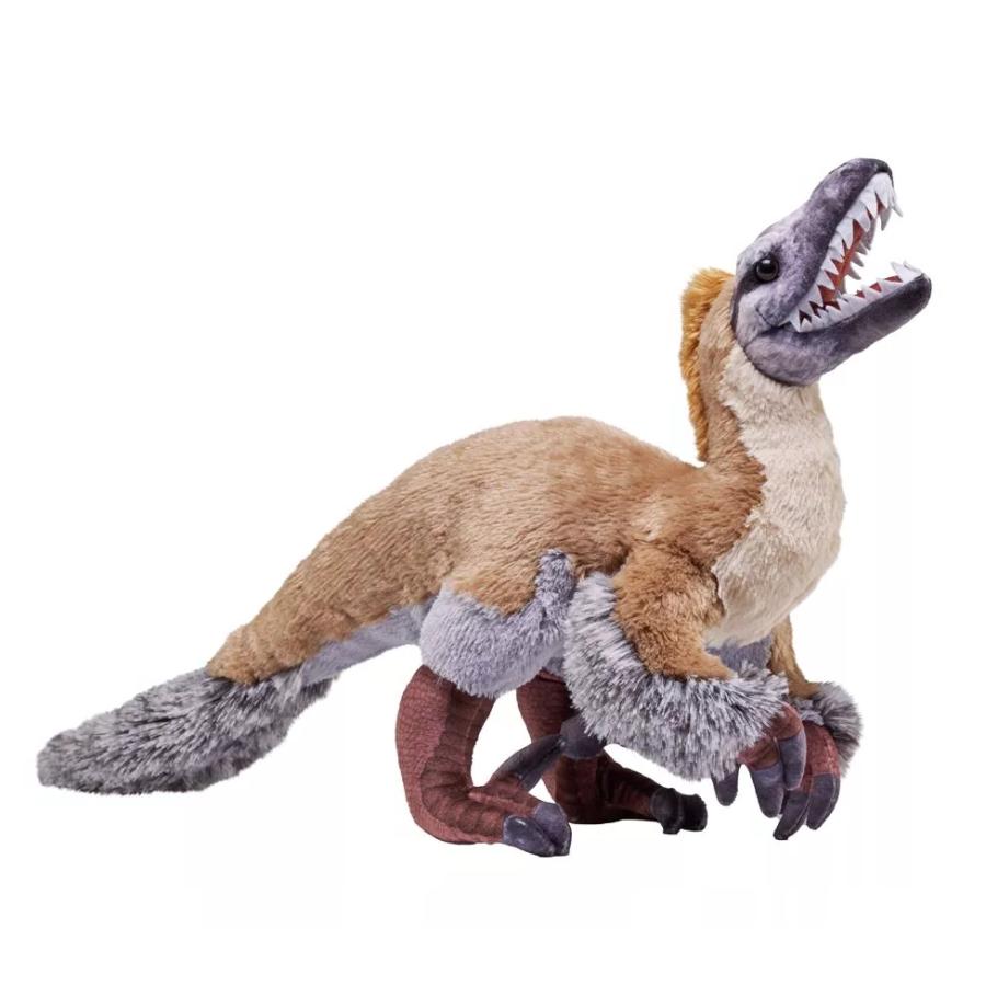 ワイルドリパブリック アーティスト ヴェロキラプトル ぬいぐるみ 恐竜