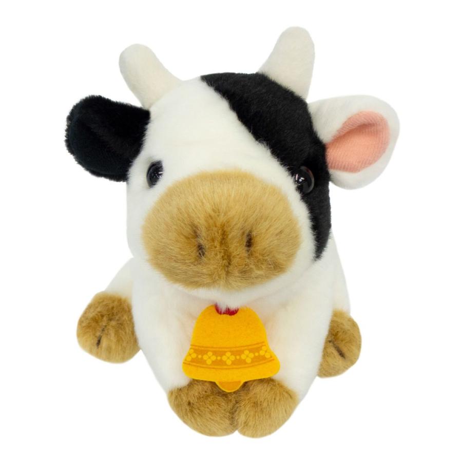 吉徳 カウベル付き うし ぬいぐるみ ウシ 牛 ホルスタイン : HONDA